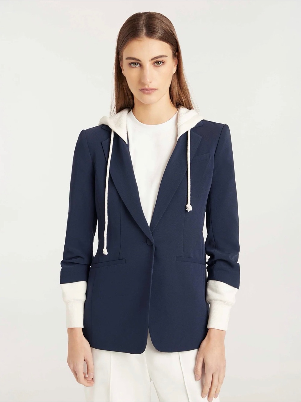 Cinq a Sept Hooded Khloe Blazer Size 8